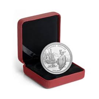 2018 Silver Proof Dollar - 240th Anniversary Captain Cook